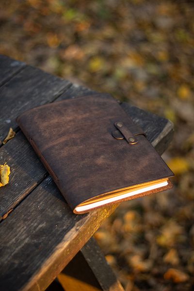 Hi Leather Handmade Real Leather A5 Notebook Agenda