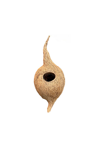 Saksı Mix Asılabilen Cocopeat Doğal Tek Kuş Yuvası