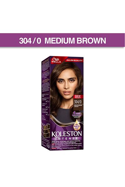 Wella ويلا كولستون ماكسي صبغة شعر بني وسط 304/0