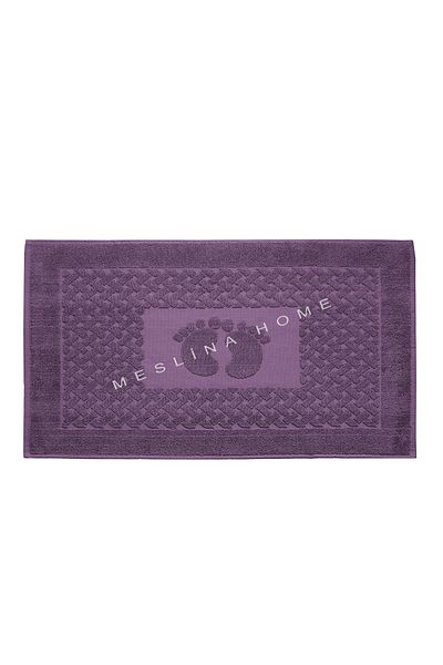 Meslina 50x70 cm Prosop Jacquard pentru picioare Covoraș de baie Single Extra Moale