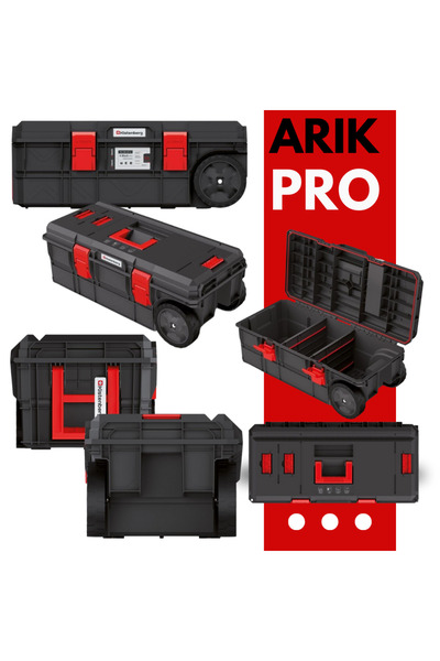 kistenberg KXB8040W X Blok Wagon Pro Tekerlekli Alet Kutusu