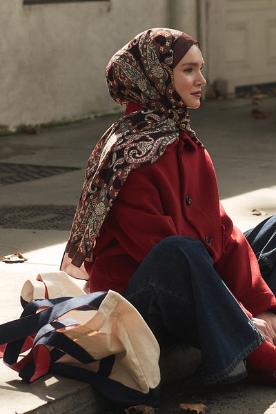 Qef Deluxe Maruncuş Shawl Chalet