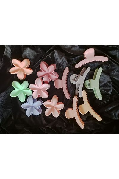 Lotus Set of 2 Colorful Latch Buckles