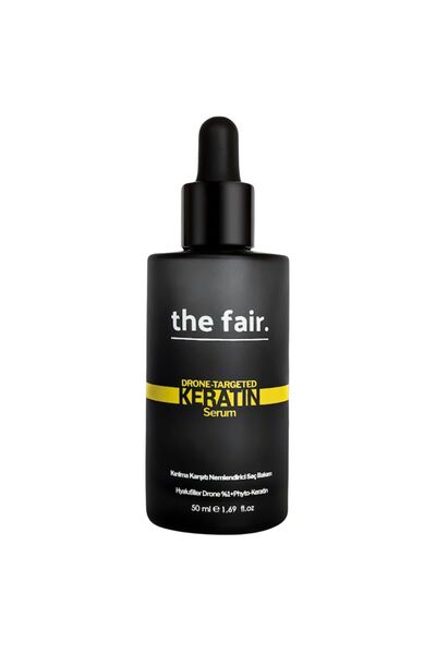 the fair. Drone-Targeted Keratin 50ml - Vegan Hair Serum, 1% Hyalufiller