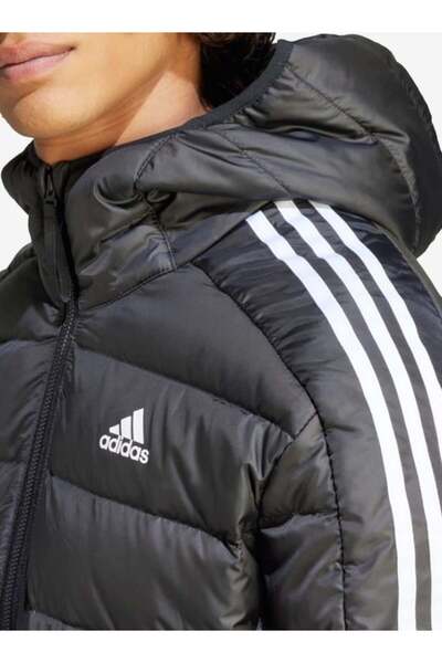 adidas Ess 3S Light Down Hooded Parka Ανδρικά Παλτό HZ8522