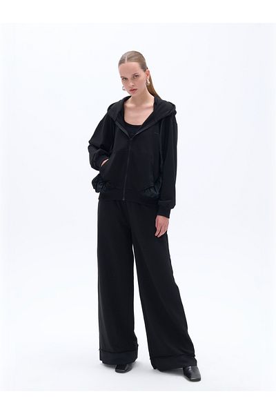 Nocturne Oversize Zipper Sweatshirt