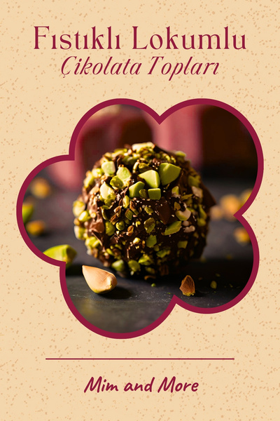 Mim and More Pistachio Turkish Delight - Turkish Delight with Pistachios, 200 g