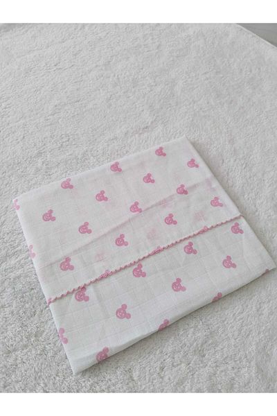 Store Minnie Muslin Baby Blanket (Single Layer)