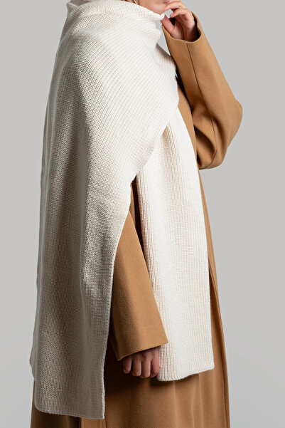 Lemaye Απλό πλεκτό κασκόλ – Κόκκινο