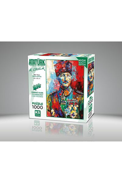 Ks Games Ataturk War Years 1000 Piece Puzzle