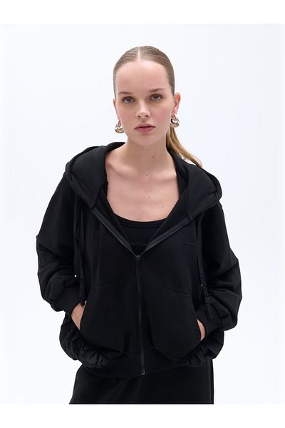 Nocturne Oversize Zipper Sweatshirt