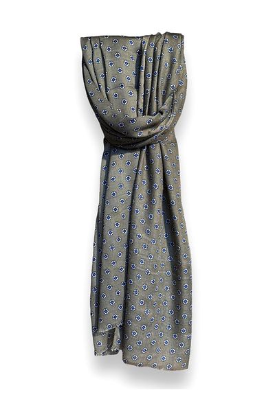 CROATE Wool Silk Printed Tie