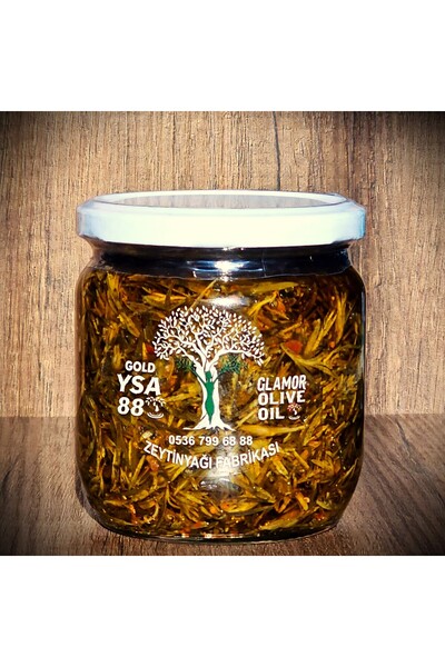Ysa 88 Tarım ürünleri Glamor Zeytinyağlı Taze Kekik Salamura 550-600 Grm %100 Doğal Hatay'ın Yöresel Ürünleri