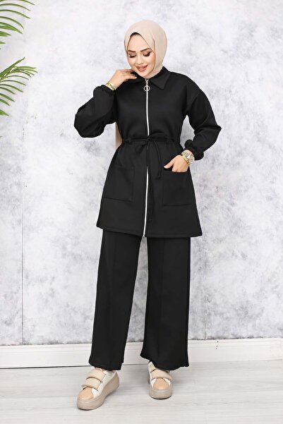 benguen Black Scuba Double Set - 4565