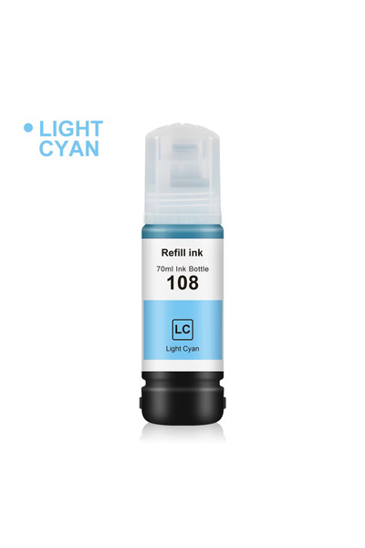 EPSON 108 Mürekkep - L8050 -L8100 -L18050 Uyumlu 70 ml