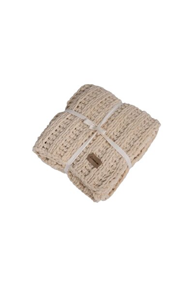 Almila Floppy Battaniye Bej (130x170 cm)