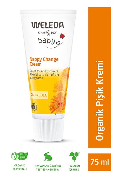 Weleda 75 ml Calendula Organic Diaper Rash Cream