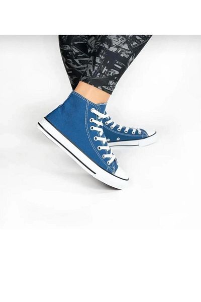 homiro Pantofi lungi de in unisex albastru - cu șireturi