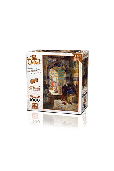 Ks Games Warden of the Mosque Damascus 1000 Piece Puzzle