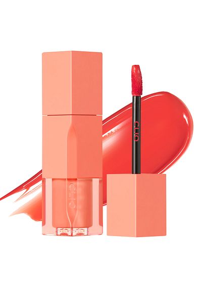 CLIO Clio Dewy Syrup Tint - Luminous Colors, Moisturizing, Long-Lasting (03 Hannam Coral View)