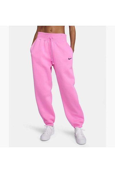 Nike Nsw Phoenix Fleece Cotton Raster Women's Sweatpants (Bol Cut)