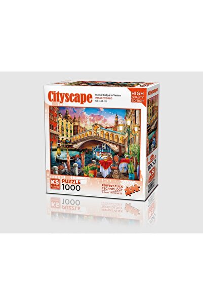Ks Games Riatto Bridge in Venice 1000 Parça Puzzle