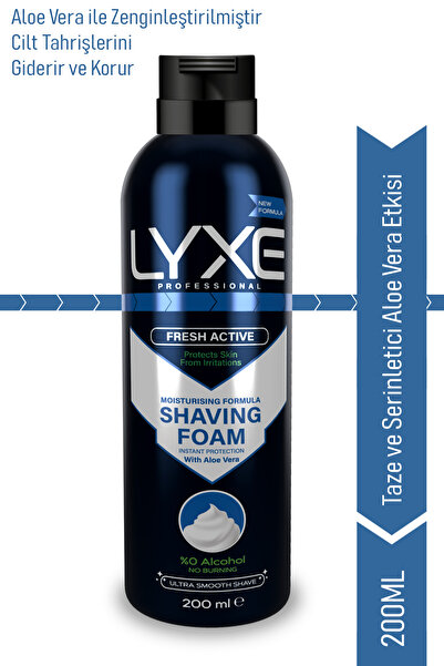 Fresh Active Tıraş Köpüğü, 200 ml