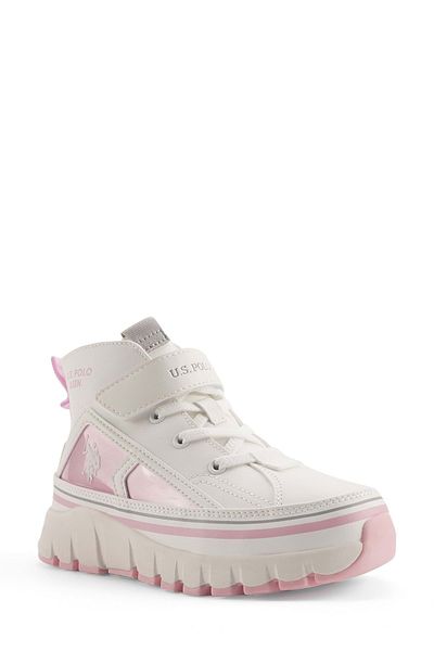 U.S. Polo Assn. Keltes 4pr Κοριτσίστικα Sneaker Boots Λευκά