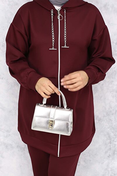 benguen Claret Red Scuba Set - Chain Detail 4566