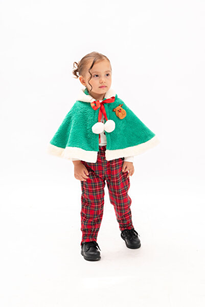 Eray Kids Novogodišnji koncept: kapa sa jelovima, unisex, set zelenih dječjih...