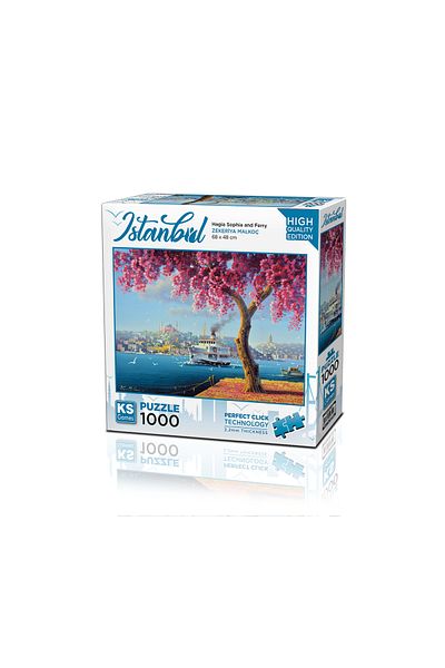 Ks Games Hagia Sophia and Ferry 1000 Piece Puzzle
