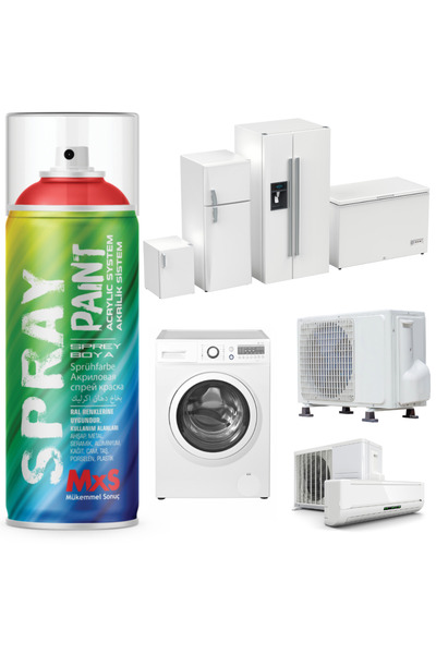MxS Özel Yapim Beyaz Eşya Sararma Önleyici Şeffaf Katman Vernik 400 ml