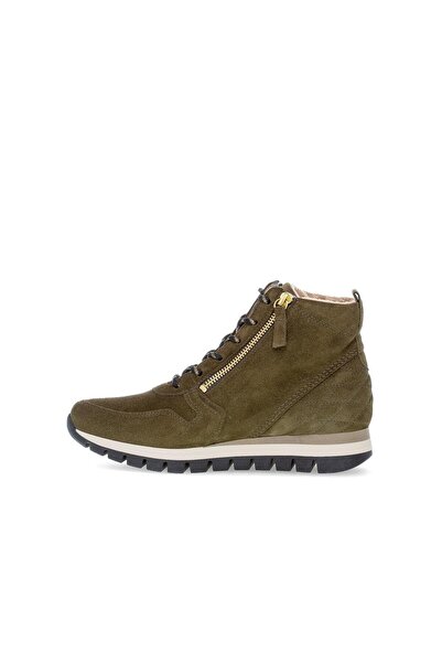 GABOR Ekstra-Geniş (H) Kalıp Kadın Bağcıklı Çift Fermuarlı Bot 56.455