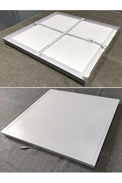 Gökyüzü Panel Yakuza Genç Odası - Ev Ledli Avize- 60w Modern Tasarım 60x60 -beyaz Işık-homojen Aydınlatma