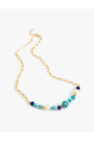 Koton Colorful Beaded Necklace