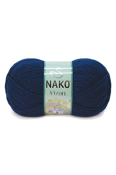 NAKO 5 τεμάχια Premium Ακρυλικό Νήμα Χειροποίητης Πλέξης Χρώμα Νο:148 Ναυτικό Μπλε