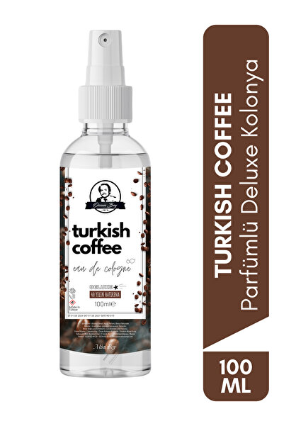Özcan Bey Deluxe Seri Turkish Coffee Kolonyası Parfümlü Türk Kahvesi Kokulu S...