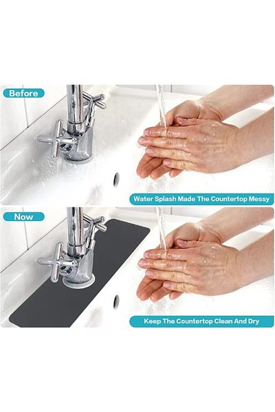 Skygo Water Absorbent Magic Sink Edge Mat 38X13Cm