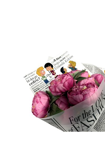 weloveis ''Cedric''Line Flimi Floral Background Paper-10Pages