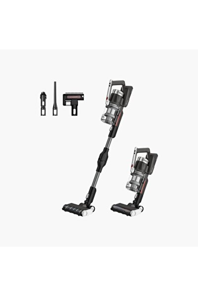 Midea مكنسة كهربائية لاسلكية P7 Flex باللونين الأسود والرمادي