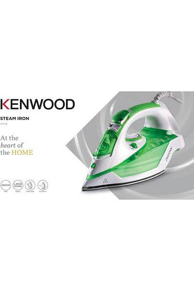 Kenwood Ceramic Steam Iron 2600W STP70.000WG