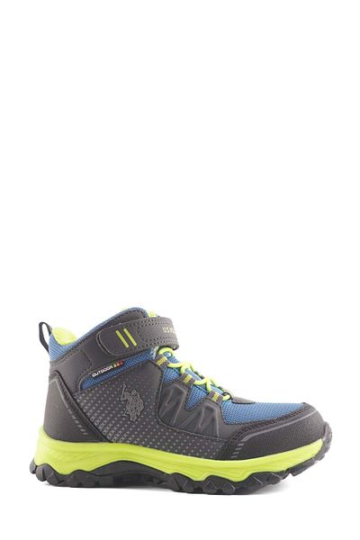 U.S. Polo Assn. Bold Jr 4pr Erkek Çocuk Sneaker Ayakkabı Gri