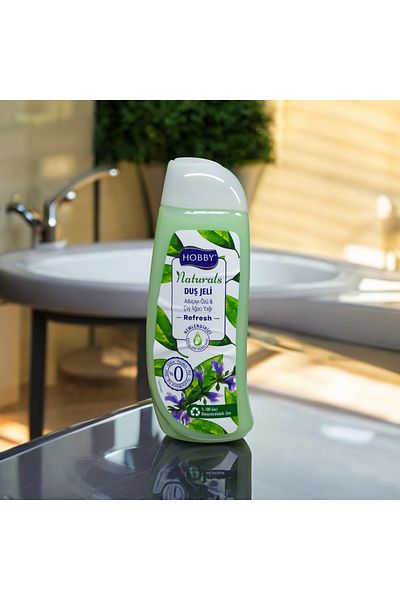 Hobby Naturals Sage Extract & Tea Tree Oil Extract Shower Gel 500ml