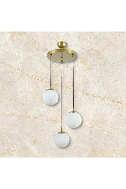 OSC HOME AYDINLATMA TASARIM GLASS 3 LÜ ESKİTME BOYA AVİZE