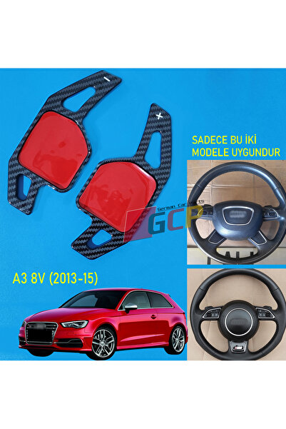 GCP German Car Parts A3 8V F1 Shift - تحويل Padlle مع سماعة رأس عجلة القيادة