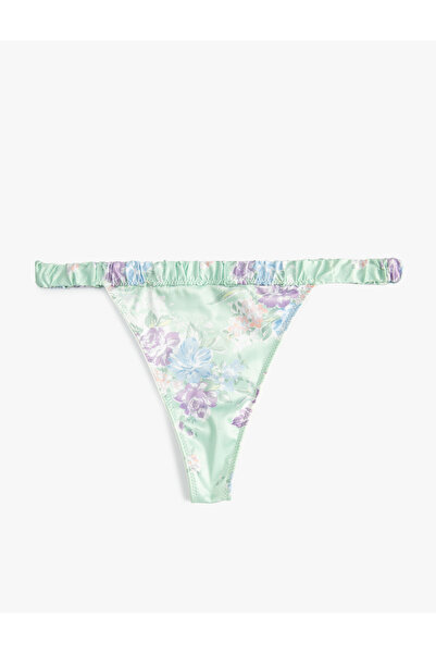 Koton Chiloți String Satin Floral