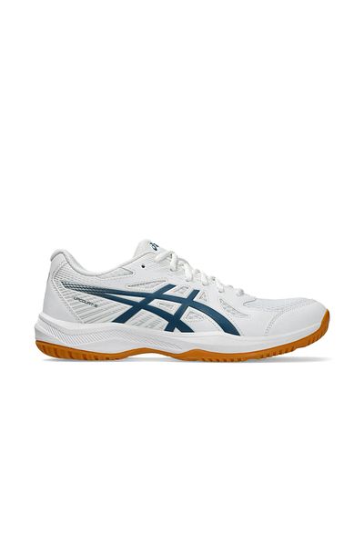 Asics Upcourt 6 λευκά παπούτσια βόλεϊ Unisex - 1071A104-100
