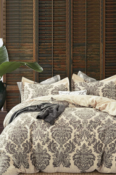 Always Double Sided Double Duvet Cover Set with Elastic Sheet