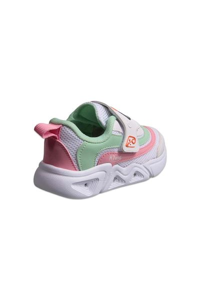 M.P. Mp 241-3229 Pantofi sport pentru bebelusi Alb-verde