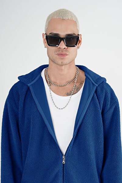 Butik Trend Biz Full Length Zippered Hooded Oversize Mold Unisex Plush